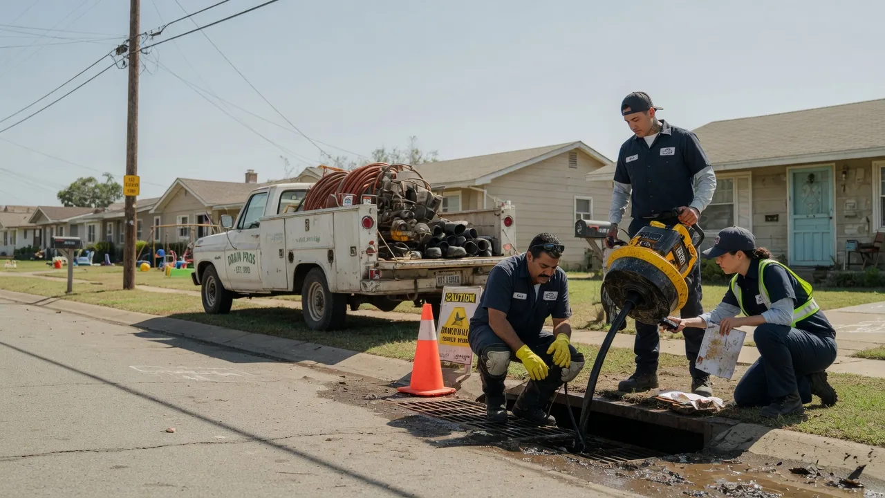 Drain Cleaning in Huntington, TX near me